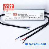 Mean Well HLG-240H-36B Power Supply 240W 36V- Dimmable 6.7A - HLG-240H-36B - powersupplymall.com