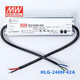 Mean Well HLG - 240H - 42A Power Supply 240W 42V - Adjustable - HLG-240H-42A - powersupplymall.com