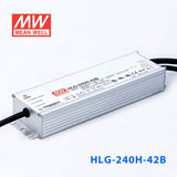 Mean Well HLG - 240H - 42AB Power Supply 240W 42V - Adjustable and Dimmable - HLG - 240H - 42AB - powersupplymall.com