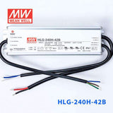 Mean Well HLG - 240H - 42B Power Supply 240W 42V - Dimmable - HLG - 240H - 42B - powersupplymall.com