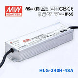 Mean Well HLG-240H-48A Power Supply 240W 48V - Adjustable 5A - HLG-240H-48A - powersupplymall.com