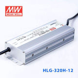 Mean Well HLG-320H-12 Power Supply 264W 12V 22A - HLG-320H-12 - powersupplymall.com