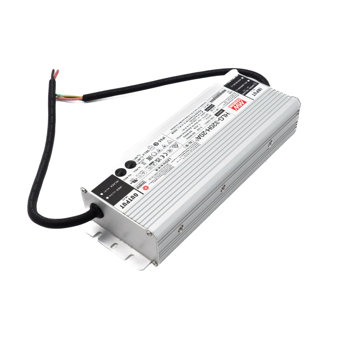 Mean Well HLG-320H-20A Power Supply 300W 20V - Adjustable 15A - HLG-320H-20A - powersupplymall.com