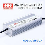 Mean Well HLG-320H-30A Power Supply 320W 30V - Adjustable 10.7A - HLG-320H-30A - powersupplymall.com