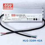 Mean Well HLG - 320H - 42A Power Supply 320W 42V - Adjustable - HLG-320H-42A - powersupplymall.com