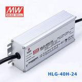 Mean Well HLG - 40H - 24 Power Supply 40W 24V - HLG - 40H - 24 - powersupplymall.com