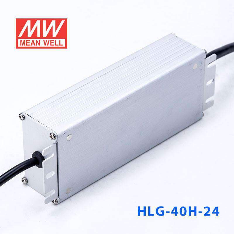 Mean Well HLG - 40H - 24 Power Supply 40W 24V - HLG - 40H - 24 - powersupplymall.com