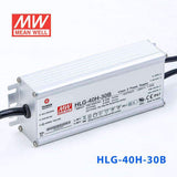 Mean Well HLG - 40H - 30B Power Supply 40W 30V - Dimmable - HLG-40H-30B - powersupplymall.com