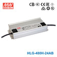 Mean Well HLG-480H-24AB Power Supply 480W 24V - Adjustable and Dimmable 20A - HLG-480H-24AB - powersupplymall.com