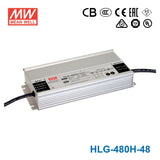 Mean Well HLG-480H-48 Power Supply 480W 48V 10A - HLG-480H-48 - powersupplymall.com