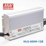 Mean Well HLG-600H-12B Power Supply 480W 12V - Dimmable 40A - HLG-600H-12B - powersupplymall.com