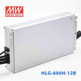 Mean Well HLG-600H-12B Power Supply 480W 12V - Dimmable 40A - HLG-600H-12B - powersupplymall.com
