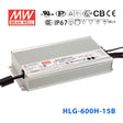 Mean Well HLG-600H-15B Power Supply 540W 15V - Dimmable 36A - HLG-600H-15B - powersupplymall.com