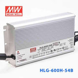 Mean Well HLG - 600H - 54B Power Supply 600W 54V - Dimmable - HLG-600H-54B - powersupplymall.com