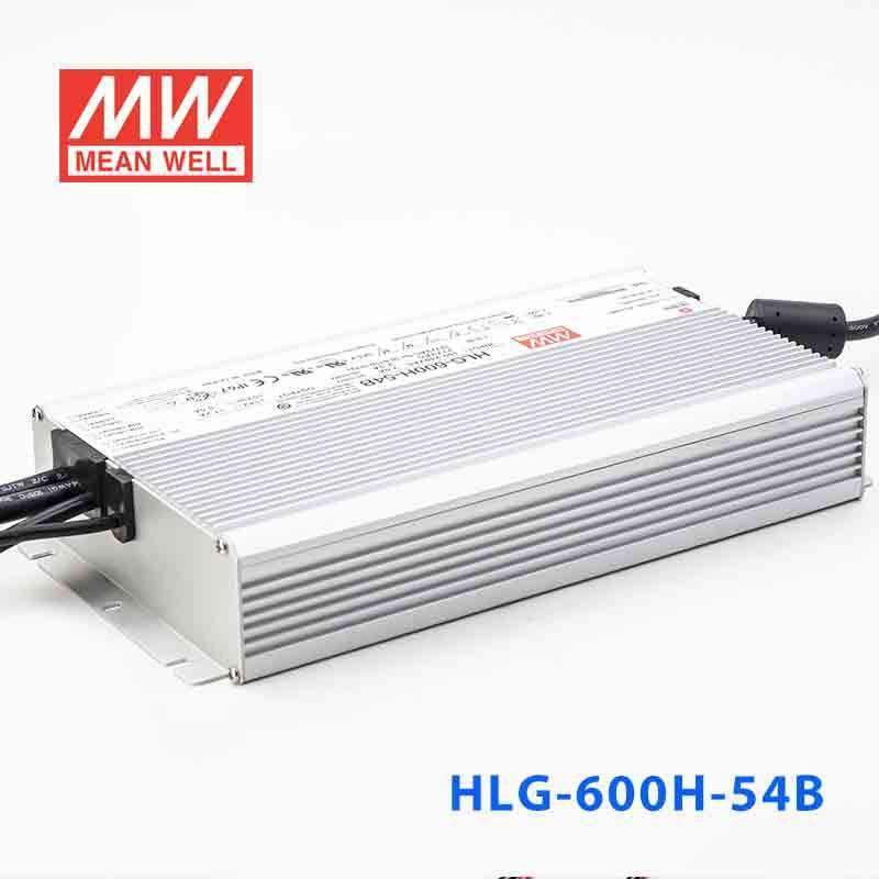 Mean Well HLG - 600H - 54B Power Supply 600W 54V - Dimmable - HLG-600H-54B - powersupplymall.com