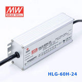 Mean Well HLG - 60H - 24 Power Supply 60W 24V - HLG - 60H - 24 - powersupplymall.com