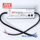 Mean Well HLG - 60H - 24A Power Supply 60W 24V - Adjustable - HLG - 60H - 24A - powersupplymall.com