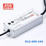Mean Well HLG - 60H - 24A Power Supply 60W 24V - Adjustable - HLG - 60H - 24A - powersupplymall.com