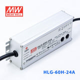Mean Well HLG - 60H - 24A Power Supply 60W 24V - Adjustable - HLG - 60H - 24A - powersupplymall.com