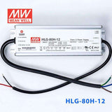 Mean Well HLG - 80H - 12 Power Supply 60W 12V - HLG - 80H - 12 - powersupplymall.com