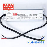 Mean Well HLG-80H-24 Power Supply 80W 24V 3.4A - HLG-80H-24 - powersupplymall.com