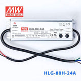 Mean Well HLG - 80H - 24A Power Supply 80W 24V - Adjustable - HLG-80H-24A - powersupplymall.com