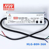 Mean Well HLG - 80H - 36A Power Supply 80W 36V - Adjustable - HLG-80H-36A - powersupplymall.com