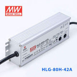 Mean Well HLG - 80H - 42A Power Supply 80W 42V - Adjustable - HLG - 80H - 42A - powersupplymall.com