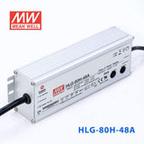 Mean Well HLG-80H-48A Power Supply 80W 48V - Adjustable 1.7A - HLG-80H-48A - powersupplymall.com