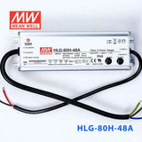 Mean Well HLG-80H-48A Power Supply 80W 48V - Adjustable 1.7A - HLG-80H-48A - powersupplymall.com