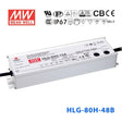 Mean Well HLG-80H-48B Power Supply 80W 48V - Dimmable 1.7A - HLG-80H-48B - powersupplymall.com