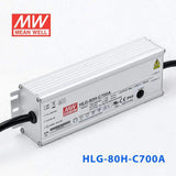 Mean Well HLG-80H-C700A Power Supply 90.3W 700mA - Adjustable - HLG-80H-C700A - powersupplymall.com