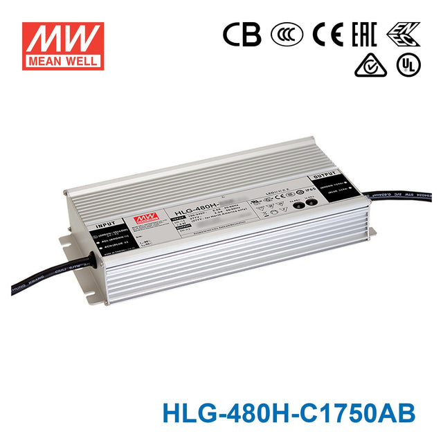Mean Well HLG-C Series LED Power Supply 1750mA (150~320W) -  - powersupplymall.com