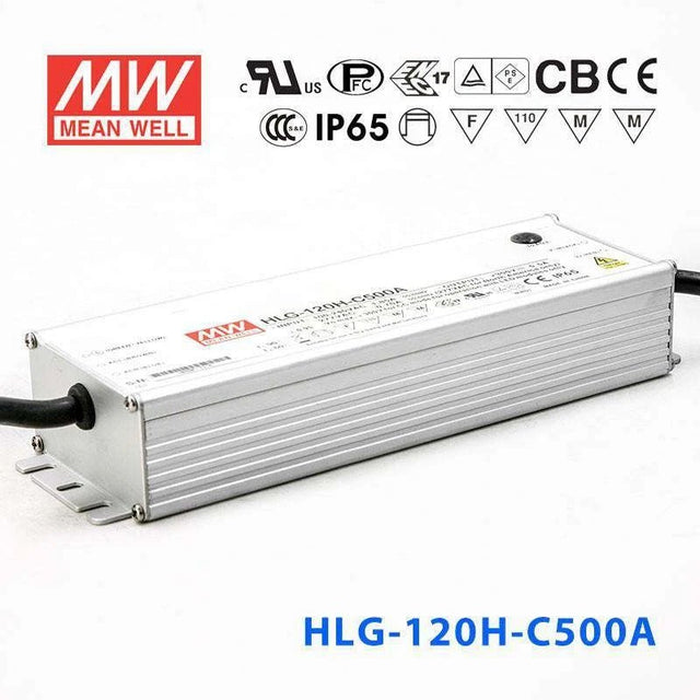 Mean Well HLG - C Series LED Power Supply 500mA (150~200W) -  - powersupplymall.com