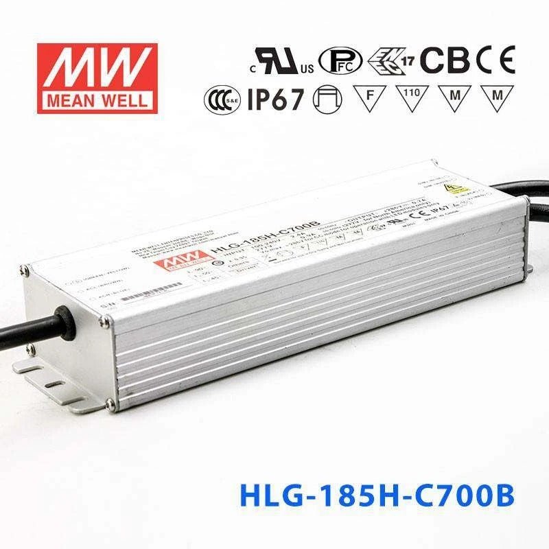 Mean Well HLG-C Series LED Power Supply 700mA (70~300W) -  - powersupplymall.com
