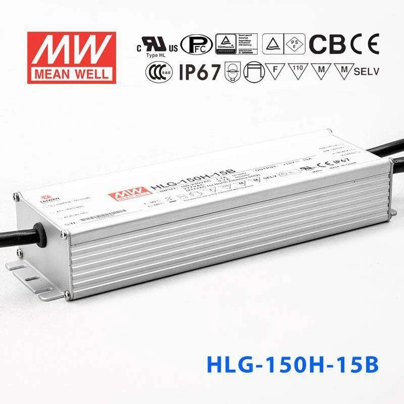 Mean Well HLG Series LED Power Supply 15V (40~150W) -  - powersupplymall.com