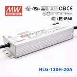 Mean Well HLG Series LED Power Supply 20V (40~150W) -  - powersupplymall.com