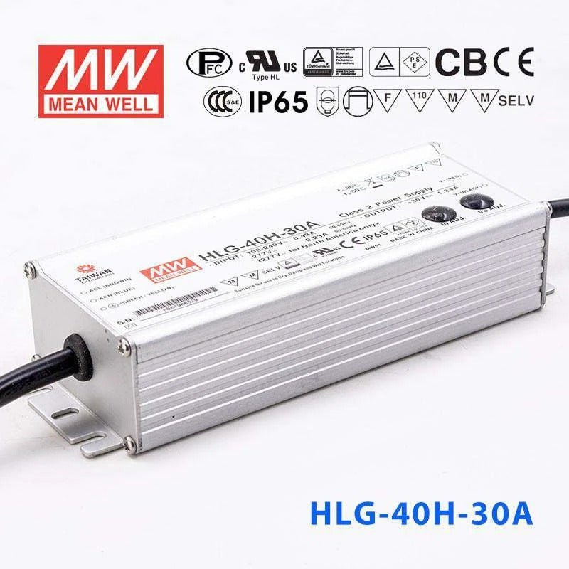 Mean Well HLG Series LED Power Supply 30V (40~150W) -  - powersupplymall.com