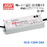 Mean Well HLG Series LED Power Supply 36V (40~150W) -  - powersupplymall.com