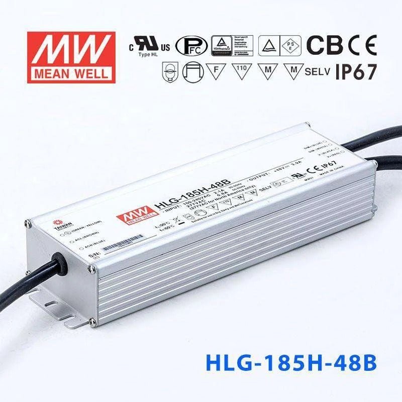 Mean Well HLG Series LED Power Supply 48V (185~600W) -  - powersupplymall.com