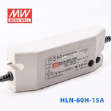 Mean Well HLN - 60H - 15A Power Supply 60W 15V - IP64, Adjustable - HLN-60H-15A - powersupplymall.com