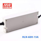 Mean Well HLN - 60H - 15A Power Supply 60W 15V - IP64, Adjustable - HLN-60H-15A - powersupplymall.com