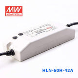 Mean Well HLN - 60H - 42A Power Supply 60W 42V - IP64, Adjustable - HLN-60H-42A - powersupplymall.com