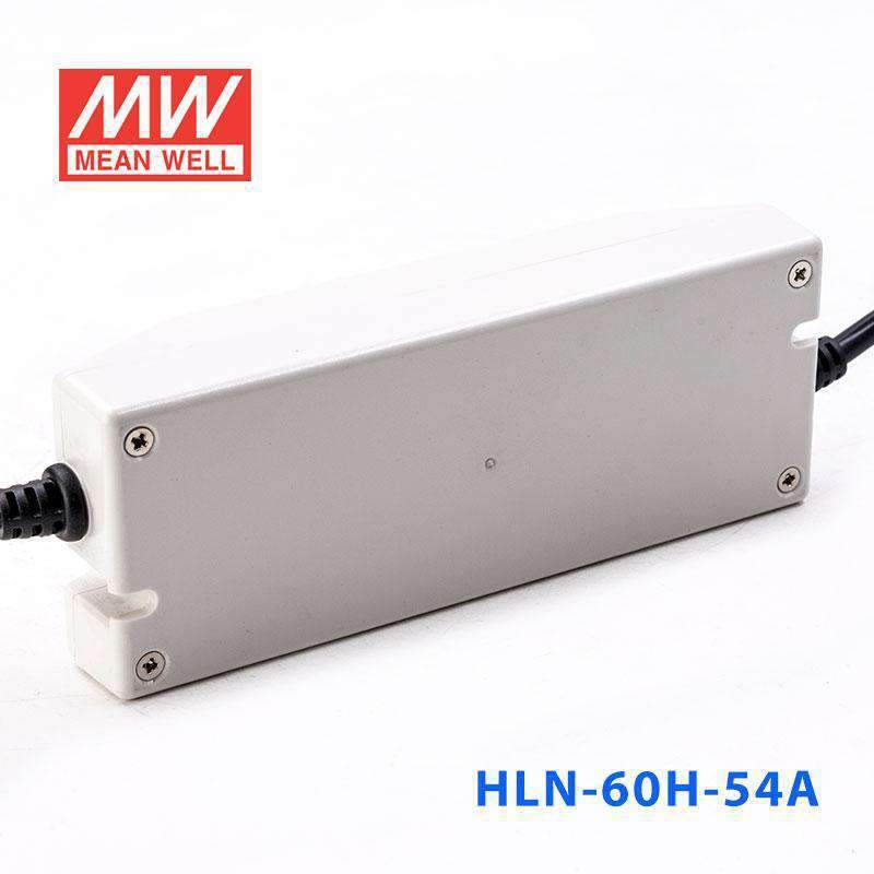Mean Well HLN-60H-54A Power Supply 60W 54V - IP64, Adjustable 1.15A - HLN-60H-54A - powersupplymall.com