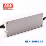 Mean Well HLN-60H-54A Power Supply 60W 54V - IP64, Adjustable 1.15A - HLN-60H-54A - powersupplymall.com
