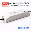 Mean Well HLN-80H-24A Power Supply 80W 24V - IP64, Adjustable 3.4A - HLN-80H-24A - powersupplymall.com