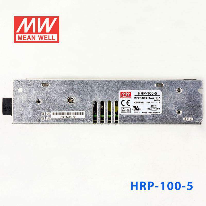 Mean Well HRP - 100 - 5 Power Supply 85W 5V - HRP - 100 - 5 - powersupplymall.com