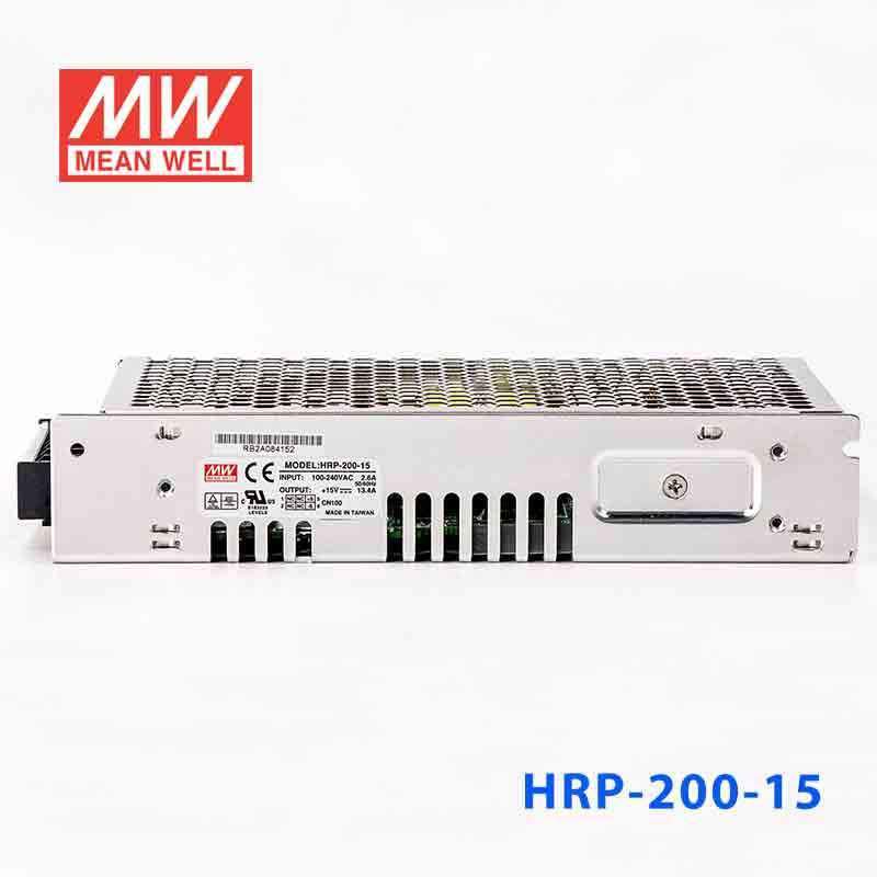 Mean Well HRP - 200 - 15 Power Supply 201W 15V - HRP - 200 - 15 - powersupplymall.com