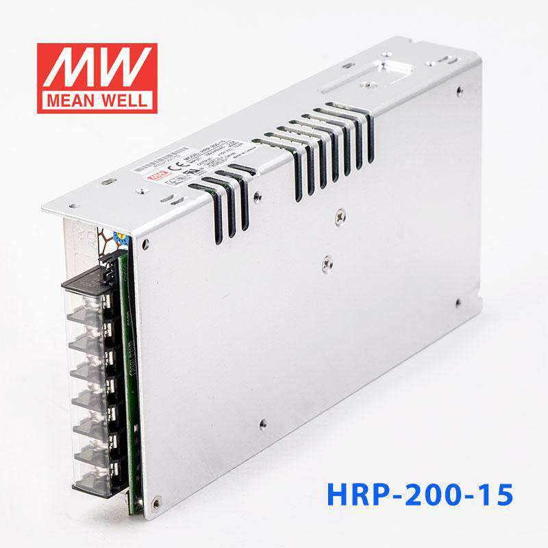 Mean Well HRP - 200 - 15 Power Supply 201W 15V - HRP - 200 - 15 - powersupplymall.com