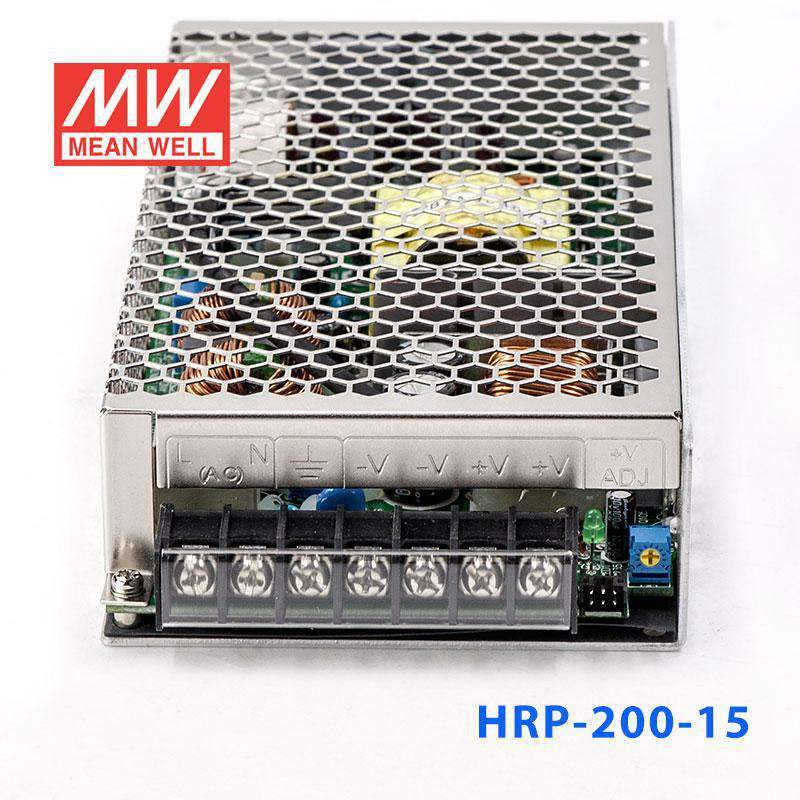 Mean Well HRP - 200 - 15 Power Supply 201W 15V - HRP - 200 - 15 - powersupplymall.com